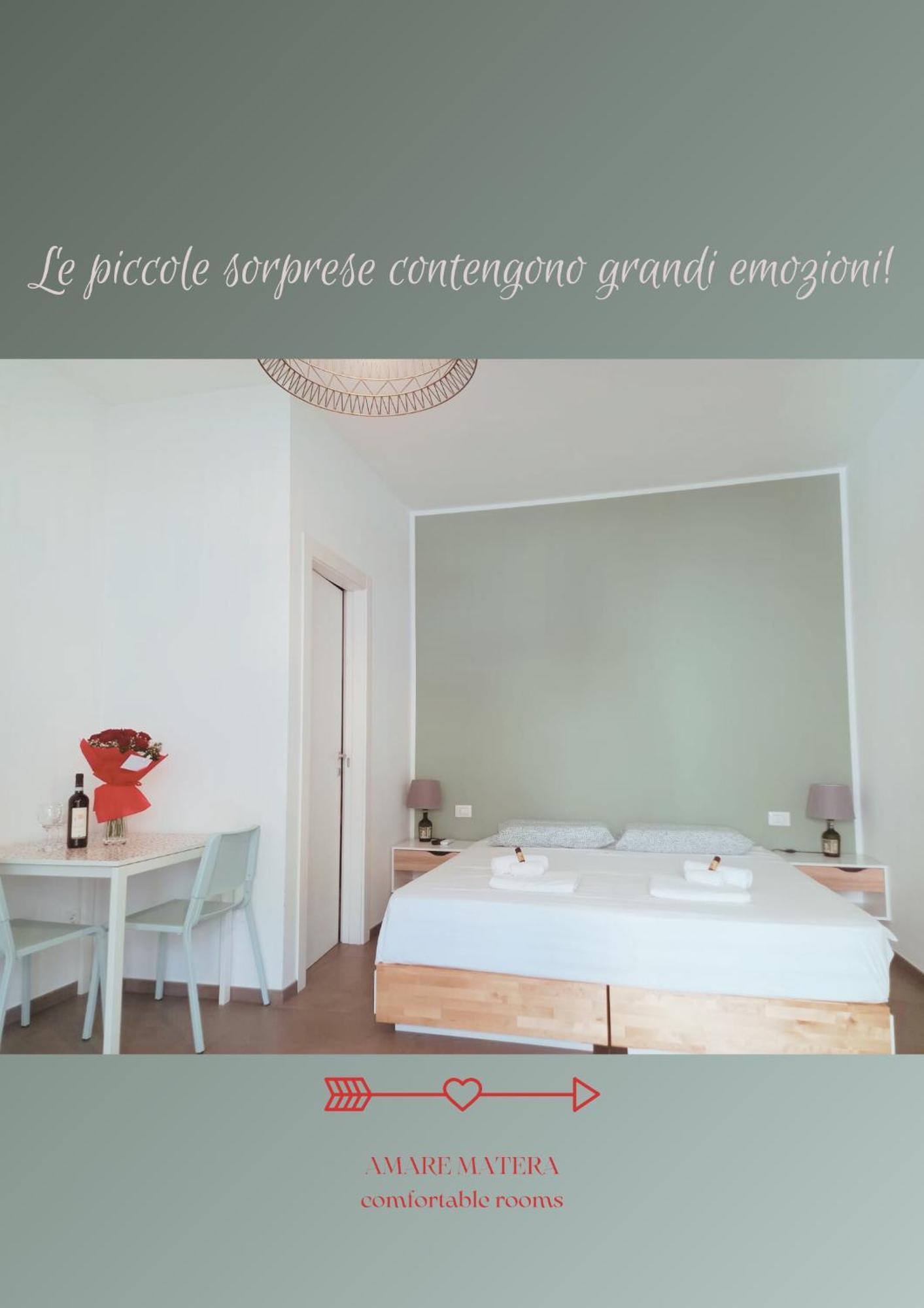 Amare Matera Comfortable Rooms Exteriér fotografie